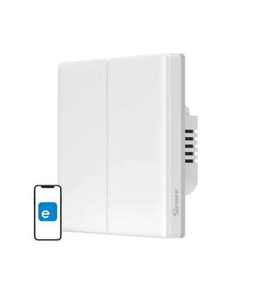 Smart WiFi Touch Wall Switch Sonoff TX T5 2C (2-channel)