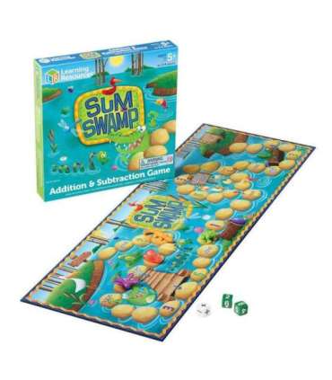 Sum Swamp Addition & Subtraction Game Learning Resources LER 5052