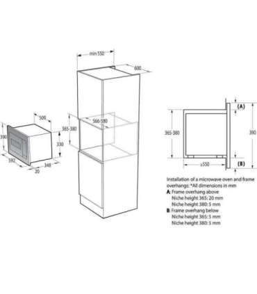 Microwave oven GORENJE BM235G1SYB