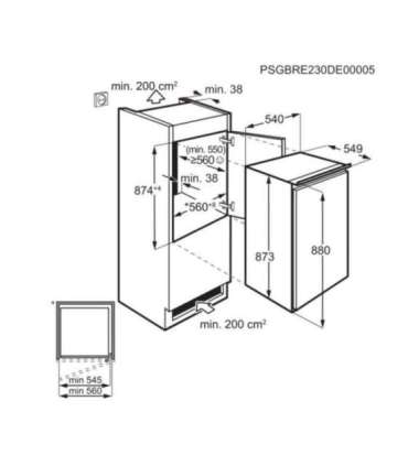 Fridge ELECTROLUX LFB2AE88S1