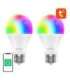 Smart Bulb WiFi RGB LED Gosund WB4-2 E27 (2-pack) Tuya