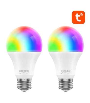Smart Bulb WiFi RGB LED Gosund WB4-2 E27 (2-pack) Tuya