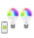 Smart Bulb WiFi RGB LED Gosund WB4-2 E27 (2-pack) Tuya