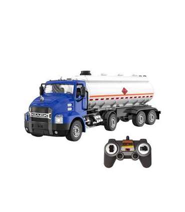 Remote-controlled car 1:26 Double Eagle (blue) (Oil Tank) E582-003