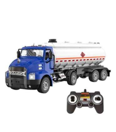 Remote-controlled car 1:26 Double Eagle (blue) (Oil Tank) E582-003