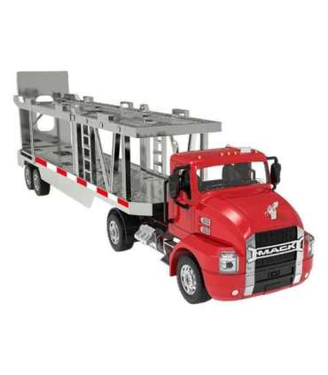 Remote-controlled truck 1:26 Double Eagle (red) (Car Transporter) E583-003