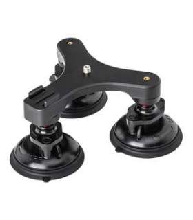 Triple Suction Cup Car Mount Sunnylife for cameras, phones etc. (ZJ771)