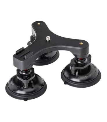 Triple Suction Cup Car Mount Sunnylife for cameras, phones etc. (ZJ771)