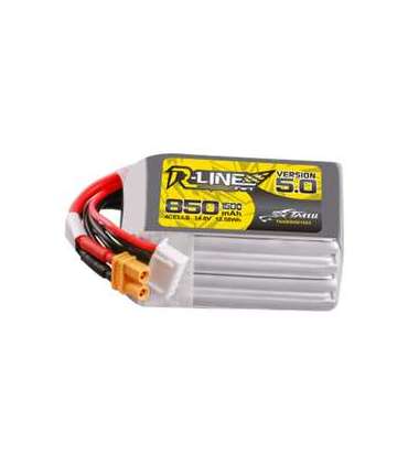 Tattu R-Line Wersja 5.0 850 mAh 14,8 V 4S1P 150C XT30U-F