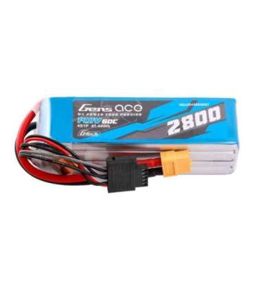 Gens ace G-Tech Soaring 2800mAh 14.8V 60C 4S1P LiPo  XT60