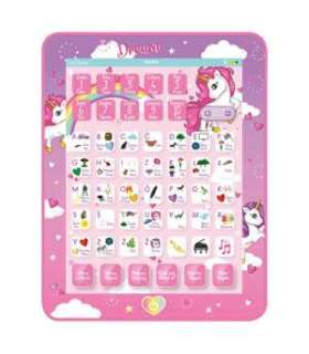 Unicorn bilingual talking educational tablet