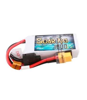 Gens ace G-Tech Soaring 1000mAh 11.1V 30C 3S1P Lipo Battery