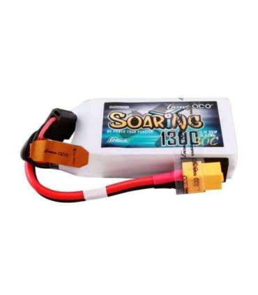 Gens ace G-Tech Soaring 1300mAh 11.1V 30C 3S1P Lipo Battery