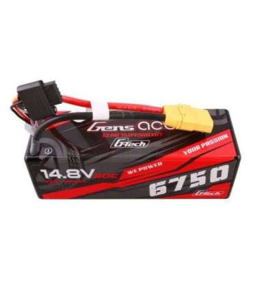 Gens ace G-Tech 6750mAh 14.8V 60C 4S1P 14 XT90 Battery