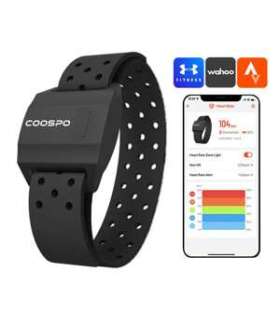 Armband Heart Rate Monitor Coospo HW706 compatibile with Strava , wahooo, mapmyfitness etc.