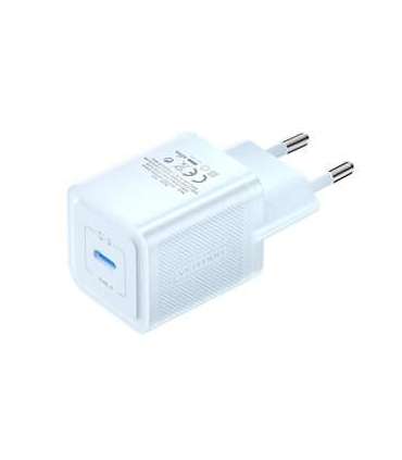 Wall charger, Vention, FEPL0-EU, USB-C, 20W, GaN (blue)