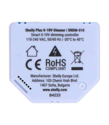 Shelly Plus WiFi 0-10V Light Dimmer
