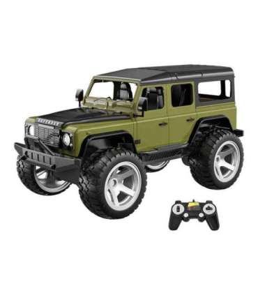 RC remote control car 1:14 Double Eagle (darkgreen) Land Rover Defender E362-003
