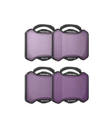 Set of 4 filters ND8,16,32,64 Freewell for DJI Avata 2