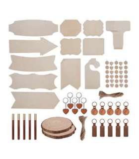 LaserPecker Wooden engraving materials set (190 pcs)