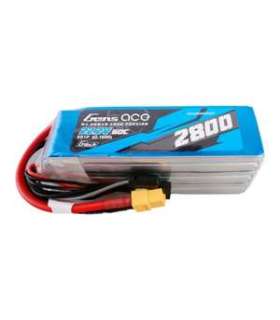 Gens ace G-Tech 2800mAh 22.2V 60C 6S1P Lipo Battery Pack with XT60 plug