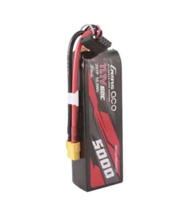 Gens ace G-Tech 5000mAh 11.1V 60C 3S1P Lipo With XT60 Plug