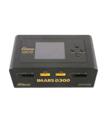 Gens Ace IMARS D300 G-Tech Channel AC/DC 300W/700W RC Battery Charger-EU Black