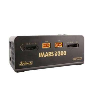 Gens Ace IMARS D300 G-Tech Channel AC/DC 300W/700W RC Battery Charger-EU Black