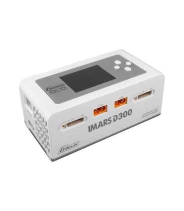 Gens Ace IMARS D300 G-Tech Channel AC/DC 300W/700W RC Battery Charger-EU White