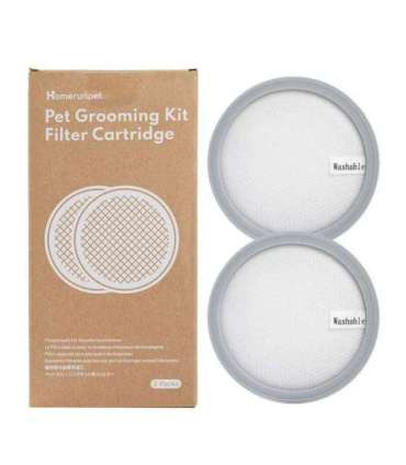 Replacement filters for Pet grooming kit Homerunpet
