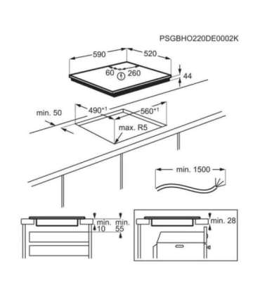 Hob ELECTROLUX CIS62450