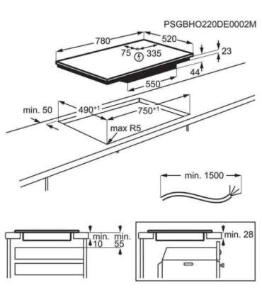 Hob ELECTROLUX EIS82453
