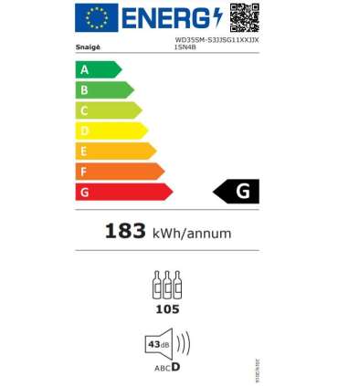 Fridge SNAIGE WD35SM-S3JJSG1