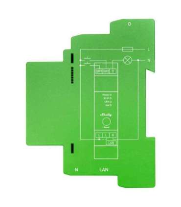 DIN Rail Smart Switch Shelly Pro Dimmer , 1 channels