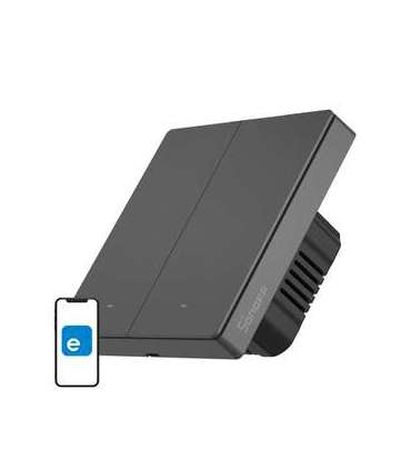Smart Scene Wall Switch WiFi Sonoff M5 2C (2-channel)