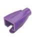 Strain Relief Boots RJ45 Cover Vention IODV0-50 Pack of 50 Purple PVC