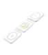 Magnetic wireless charger, Essager, EWXCX3-NMC02, 3w1, 15W (white)