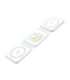Magnetic wireless charger, Essager, EWXCX3-NMC02, 3w1, 15W (white)