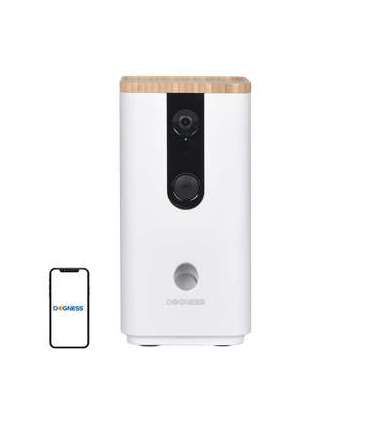 Smart snack feeder with camera T03 Dogness (White)
