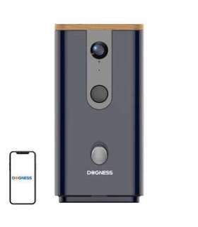 Smart snack feeder with camera T03 Dogness (Black)