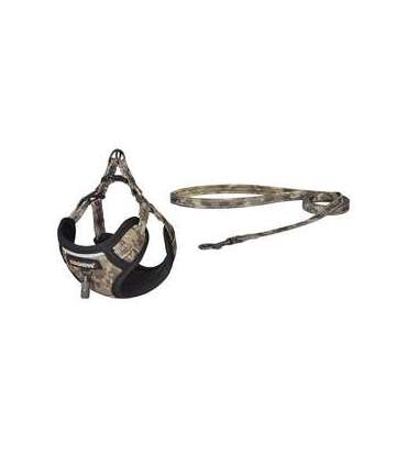 Dogness walking set leash+harness for dog (moro)