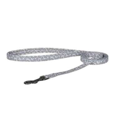 Dogness walking set leash+harness for dog (light gray)