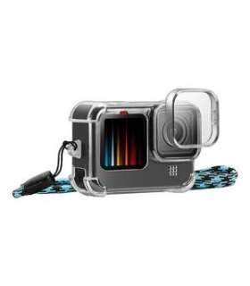 Case with Lens Cap and Neck Strap PULUZ for GoPro Hero 9 / 10 / 11