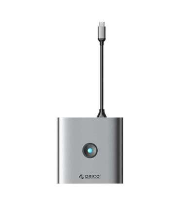 Adapter Hub 6w1 Orico, HDMI 4K + 2x USB-A 3.0, USB-C, 100W PD