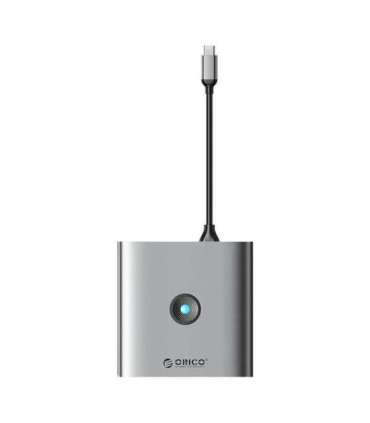 Adapter Hub 8w1 Orico, HDMI 4K + 3x USB-A 3.0, USB-C, 100W PD + SD/TF
