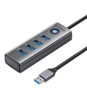 Orico PDD4U USB to 4x USB 3.0 Hub Adapter (gray)