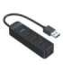 Orico USB to USB 3.0 + 3x USB 2.0 Hub Adapter (black)