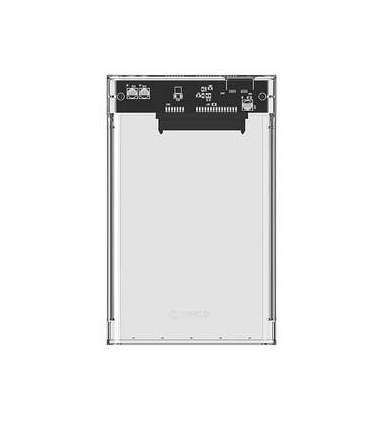 Orico 2139 HDD/SSD 2.5" drive enclosure, 5Gbps, USB-A to USB Micro-B (transparent)