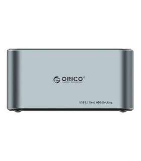 Orico docking station for 2.5" / 3.5" HDD / SSD, 5Gbps, USB-C to USB-C/A with cloning function (black)