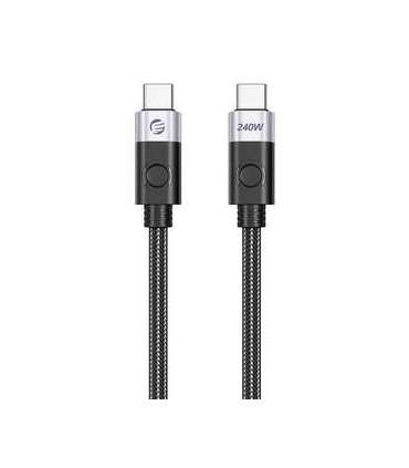 Orico 240W USB-C to USB-C charging cable, 1 m (black)